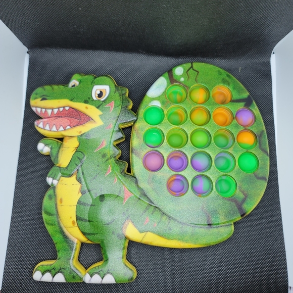 Toys Dinosaur Pop It Fidget Board Sensory Toy Poshmark